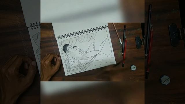 The Joy of reading - Sketch Book Drawing смотреть онлайн