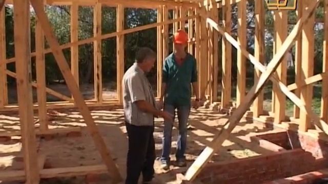 Каркасный дом. Уникальная система утепления. смотреть онлайн