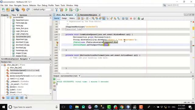 Searching by(ID,Name,Head of Deparment) in Java language смотреть онлайн