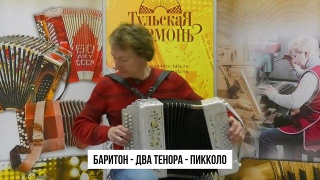 БЕЛАЯ ГАРМОНЬ В СВЕЖЕМ ДИЗАЙНЕ // Заказная с двумя регистрами смотреть онлайн