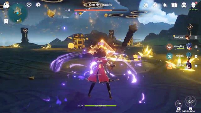 [Genshin Impact] ~ No Dmg Beidou VS Geo Hypostasis смотреть онлайн