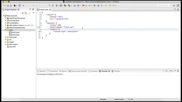 WireMock 5: Creating WireMock Stub using File Body. WireMock File Body Payload. смотреть онлайн