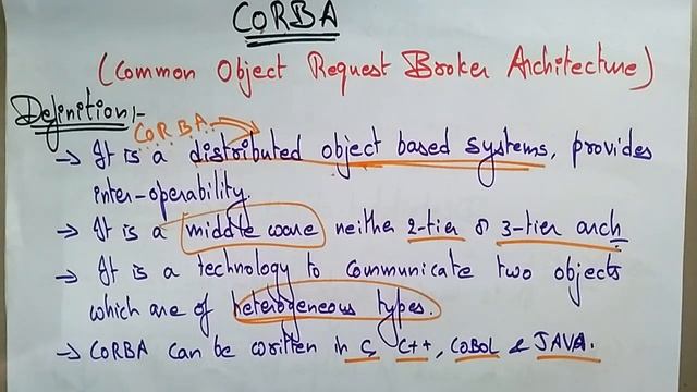 CORBA features | distributed system | Lec-44 | Bhanu Priya смотреть онлайн
