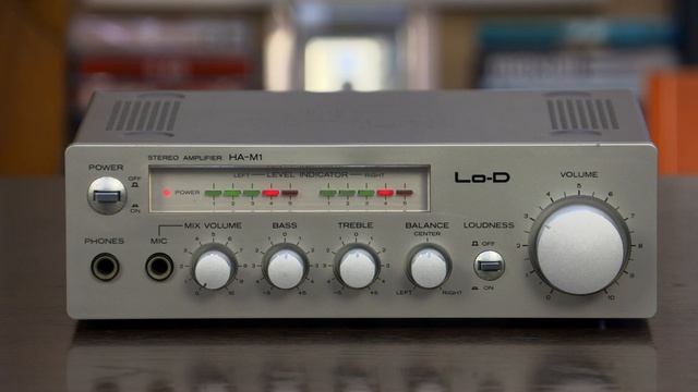 Lo-D HA-M1 высокое качество в мини размерах. Усилитель. Производитель Япония. 1979 год. смотреть онлайн