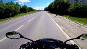 ПОКАТУШКА НА СКУТЕРЕ HONDA DIO ПО ГОРОДУ