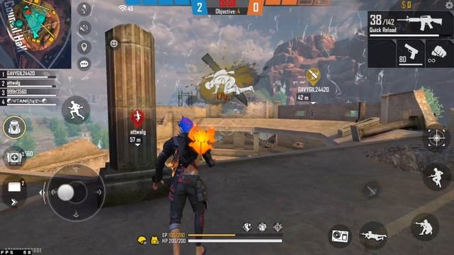 FREE FIRE Montage overpower headshot ! смотреть онлайн
