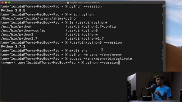 How to Use venv to Create Virtual Environments in Python 3 (multiple versions)