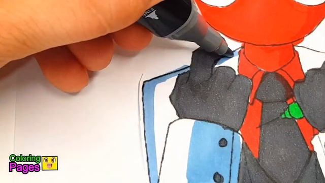 RED - Rainbow Friends Roblox  - Coloring Pages  Tobu - Candyland [NCS Release]