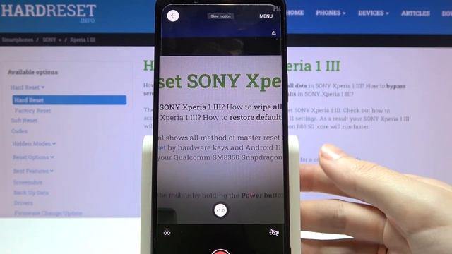 SONY Xperia 1 Mark III | Замедленная СЪЁМКА на SONY Xperia 1 Mark III смотреть онлайн