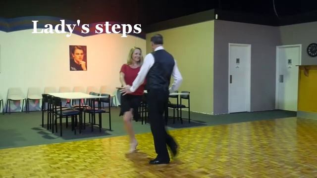 Argentine Stroll Sequence Dance Instruction смотреть онлайн