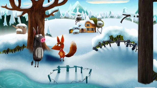 Лиса и Ослик смотреть онлайн