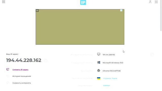 IP адрес,проверка смотреть онлайн