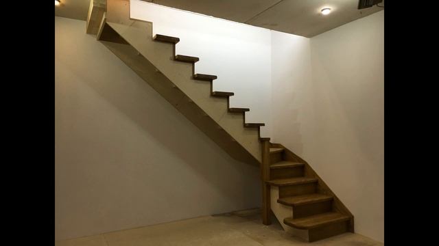 Обшивка фанерного каркаса лестницы Marsch смотреть онлайн