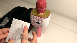 Видеообзор караоке микрофона Q900. Очень интересная модель!