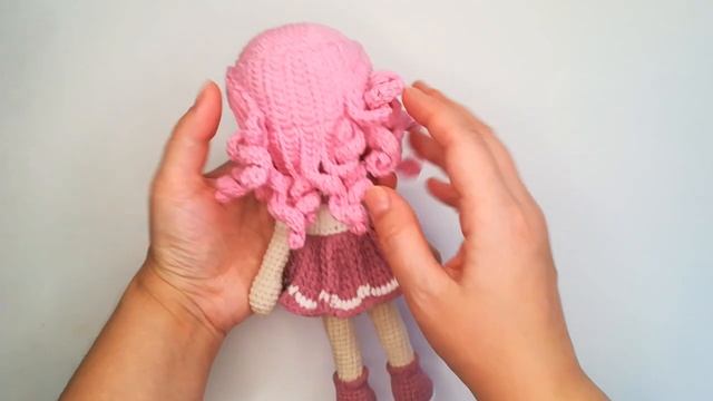 Вязаная кукла амигуруми крючком смотреть онлайн