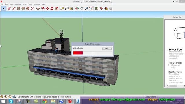 [GP44-4-3] 3D ГЕНПЛАН КОСТРОМЫ - Здания OSM и 3D Warehouse в модели Infraworks смотреть онлайн