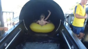 Анапа Аквапарк ЗОЛОТОЙ ПЛЯЖ. #9 ЛАМПА АЛАДДИНА. Аттракционы водные горки и отдых. Аквапарки России