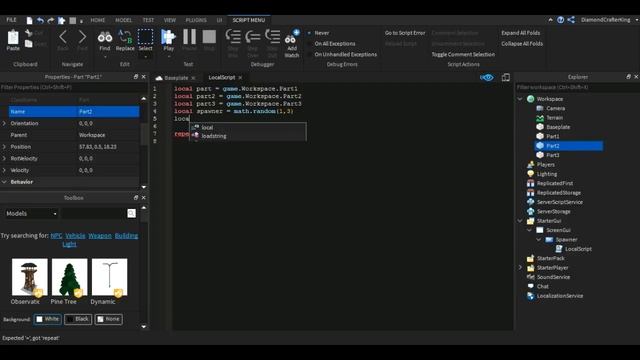 How To Make A Random Spawner (Roblox Scripting) смотреть онлайн