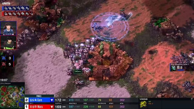 [2023 GSL Season 1] Финал: Maru (T) vs Cure (T) смотреть онлайн