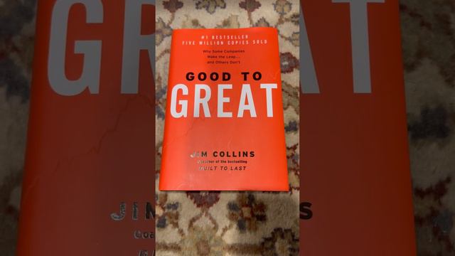 Good To Great By Jim Collins #books #leadership #motivation