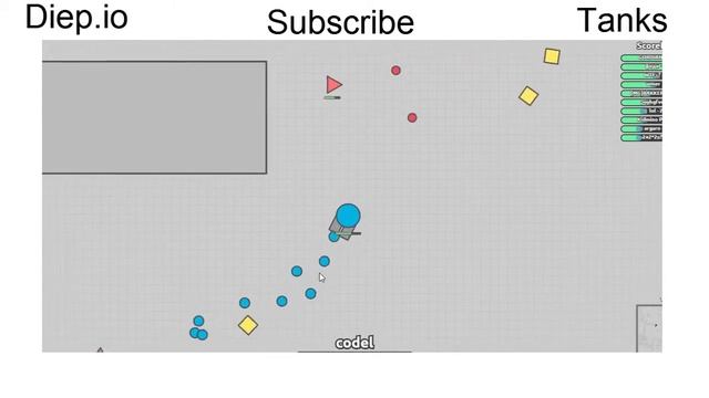 BEST MACHINE GUN IN MAZE! (Diep.io Funny Moments) смотреть онлайн