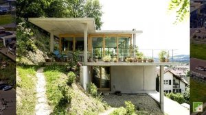 Проекты домов на склоне – недешево, но очень красиво