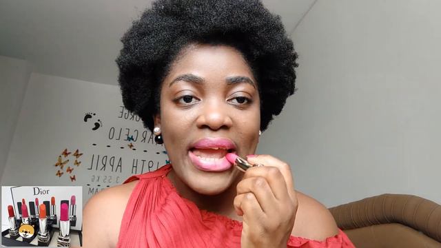 DIOR ROUGE LIPSTICK MINI SET (4 IN 1) REVIEW смотреть онлайн