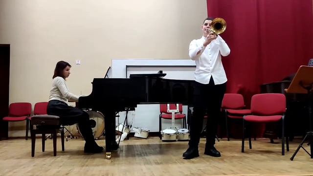 Й.С. Бах "Менует" ( тромбон) смотреть онлайн