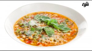 Минестроне — овощной суп из Италии. Классический рецепт