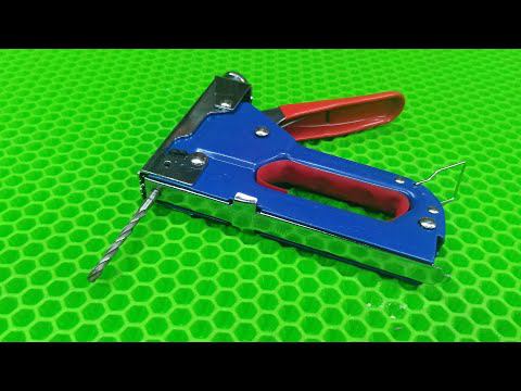 МАЛО КТО ЗНАЕТ эту функцию строительного степлера!!! ИДЕЯ которая меня реально выручает. смотреть онлайн