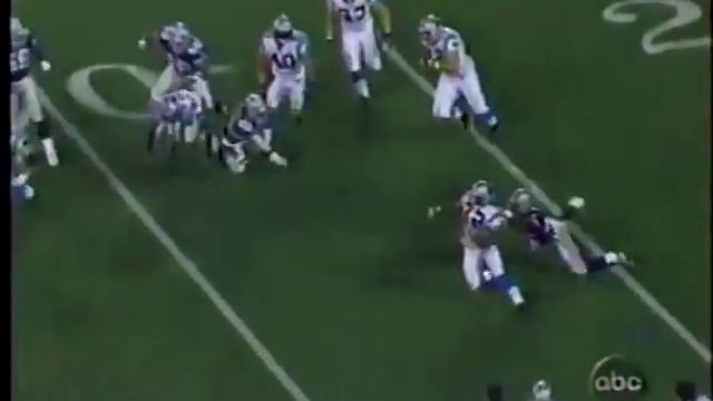 Carolina Panthers vs Dallas Cowboys - January 3, 2004 Wild Card game смотреть онлайн