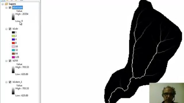 Compute Watershed Grids: Fill, Flow Direction, And Flow Accumulation