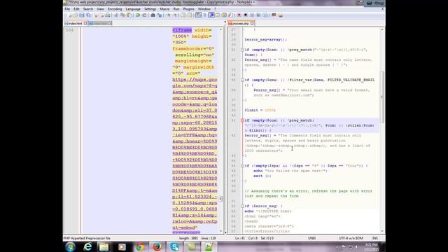 external php script for html contact form смотреть онлайн