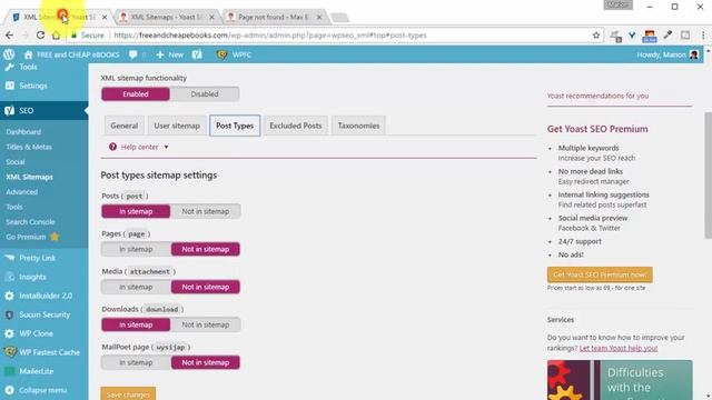 Sitemap: Using Yoast SEO Plugin, Quick and Easy смотреть онлайн
