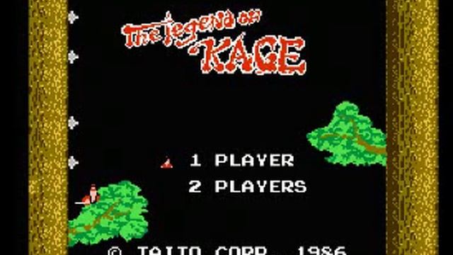 Legend of Kage, The (NES) Music - Life Lost смотреть онлайн