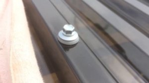 Поликарбонат монолитный профилированный, монтаж.