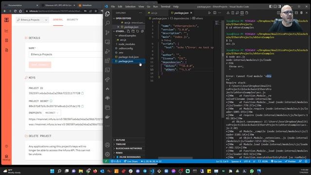 Ethers.js Tutorial Part 1 смотреть онлайн