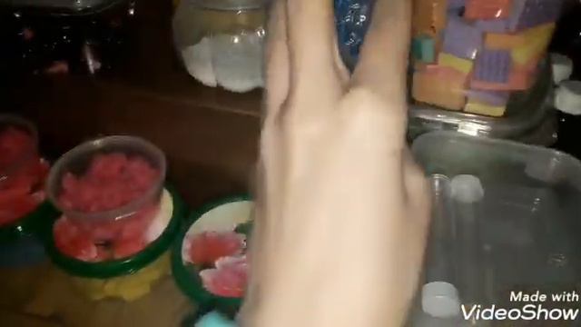 Моя полка для слаймов.Где я храню свою добавки:) смотреть онлайн