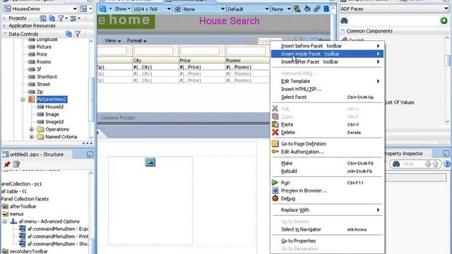 Oracle ADF Faces Components смотреть онлайн
