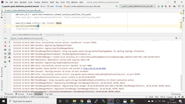 Create DataFrame from JSON File | Spark DataFrame Practical | Scala API | Part 3 | DM | DataMaking смотреть онлайн