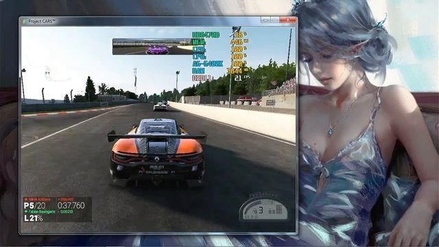 AMD A6-6400K APU (HD 8470D) - Project CARS смотреть онлайн