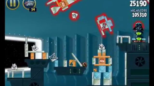 Angry Birds Star Wars Darth Vader смотреть онлайн