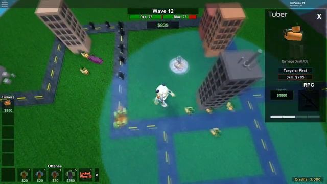 ТАБЕР в РОБЛОКС ТОВЕР БАТЛС (ДЕФЕНС) - Roblox Tower Battle Tuber смотреть онлайн