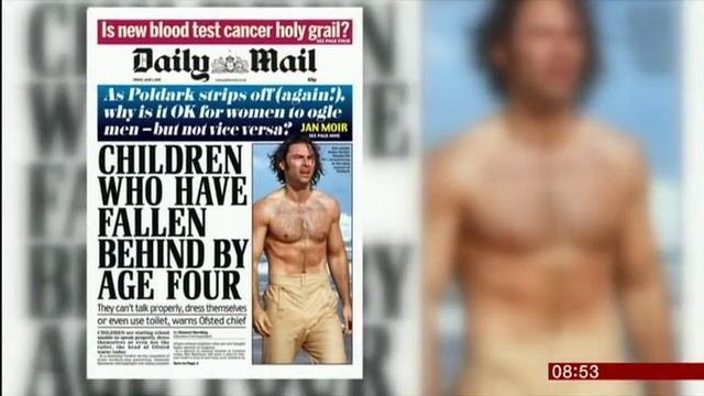 Eleanor Tomlinson  POLDARK  Interview [ With Subtitles ]