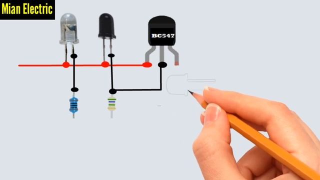 How to IR Proximity Sensor Circuit using BC 547 Transistor | Simple Proximity Sensor смотреть онлайн