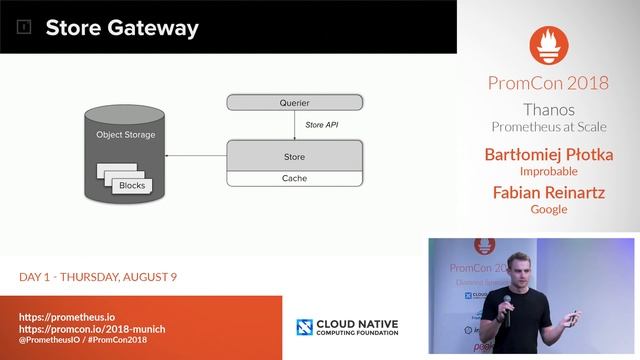 PromCon 2018: Thanos - Prometheus at Scale смотреть онлайн