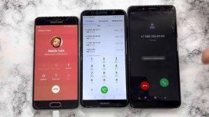 Samsung Galaxy A5, Huawei Y6 Prime, Xiaomi Note 5/ Mobile Incoming Calls/ Android 3/ 8/ 9
