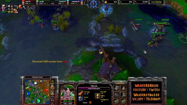 Шальной финн и трое русских. Самый необычный 2х2 матч [Warcraft 3 Reforged] смотреть онлайн