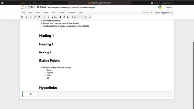 How to use Markdown in Jupyter Notebook. смотреть онлайн