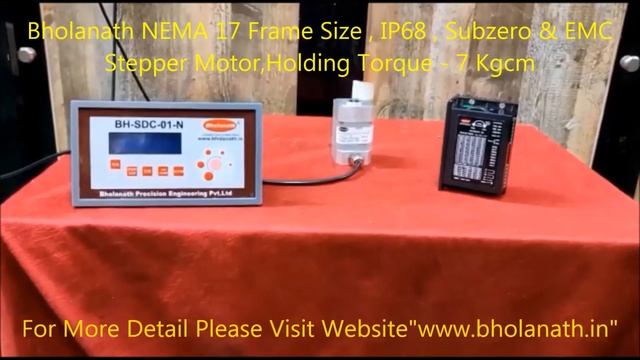 BHOLANATH | NEMA 17 | IP68 | Subzero | EMC Stepper Motor | English смотреть онлайн